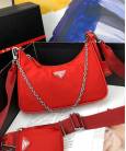 Сумка Prada Re-Edition 2005 Nylon Bag Red